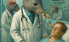 a_world_in_where_rats_are_animal_who_are_superior_to_humans_and_are__doctors_who_are_in1746125566397