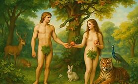 adam_and_eve__arein_the_garden_of_eden_with_beutifull_apple_treess_and_animals__eve_is_1746113135378