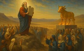 moses_is_slowly_walking_down_the_mountain_with_the_torah_only_to_realise_the_people_of_1746300293468