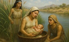 moses_mother_put_herbby_on_the_rivr_to_float_and_swn_with_the_flow_t_escape_from_the_eg1746305765142