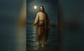 Jesus_walking_on_water_under_a_calm__moonlit_night_sky_Jesus_is_at_the_center__gently_i1747329562748