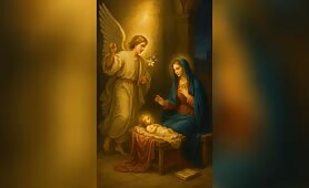 Angel_Gabriel_appears_to_Mary_to_announce_that_she_will_bear_the_Son_of_God_Gabriel__cl1747428064988