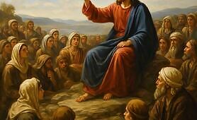 Jesus_is_seated_on_a_large_rock__elevated_above_a_crowd__symbolizing_authority_and_wisd1747765101487