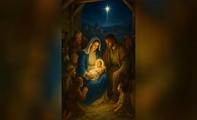 birth_of_Jesus_Mary_is_seated__holding_baby_Jesus_in_her_arms__both_surrounded_by_a_war1747332831532