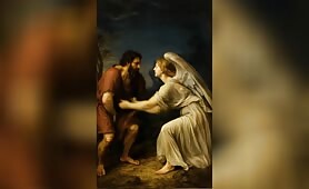 A_man_on_left_is_wrestling_with_angel_on_the_right1748641778455