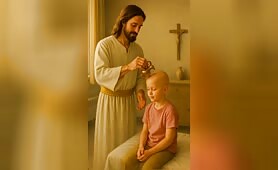 Jesus_glow_boy_face_and_makes_his_hair_grow_and_boy_gets_up1748467904588