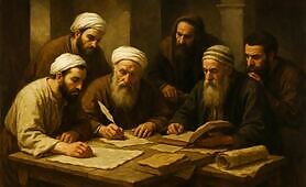 Six_Jewish_sages_rabbis_or_scholars_are_gathered_around_a_wooden_table_in_a_modest_stud1748592519642