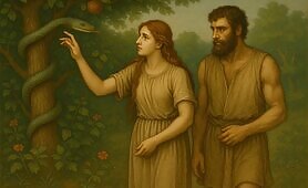 This_image_depicts_a_pivotal_moment_from_the_biblical_story_of_the_Garden_of_Eden___the1748796857837