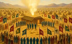 _At_the_center_stands_the_Mishkan__Tabernacle___glowing_with_divine_light__A_brilliant_1748951363602