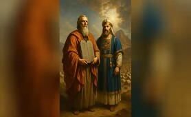 __Title___Moses_and_Aaron_Together_at_Mount_Sinai___Leader_and_High_Priest_of_Israel__1749582389054