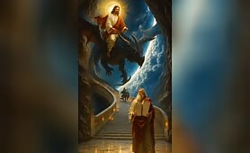 Animate_a_surreal_scene_where_a_man_in_a_long__dark_coat_slowly_walks_up_an_ancient_sto1751150594642