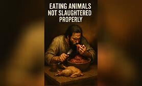 Man_ear_raw_meat_and_raw_chicken_1751192641128