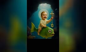 _A_baby_having_fun_laughing_loud_and_fish_darts_aggressively_across_the_screen__swimmin1751145466988