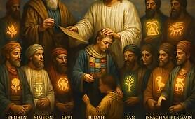 ____Title______The_Twelve_Tribes_Receive_Their_Blessing___Moses_and_Jesus_United______1751405910775
