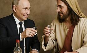 Title___Vodka_and_Redemption__Putin_Meets_Jesus_Description__In_this_surreal_and_symbol1752753798408