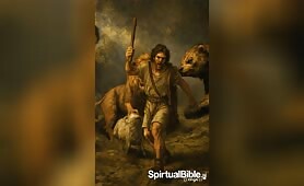 David’s Courage – Defending His Flock from Lion and Bear