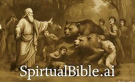 Elisha and the Two Bears – Judgment from God | SpirtualBible.ai
